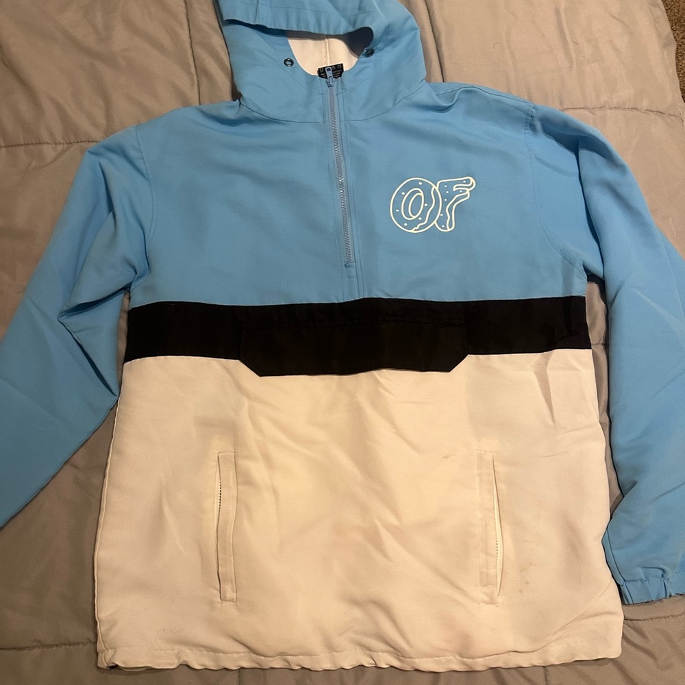 Odd Future Light Blue and White Jacket